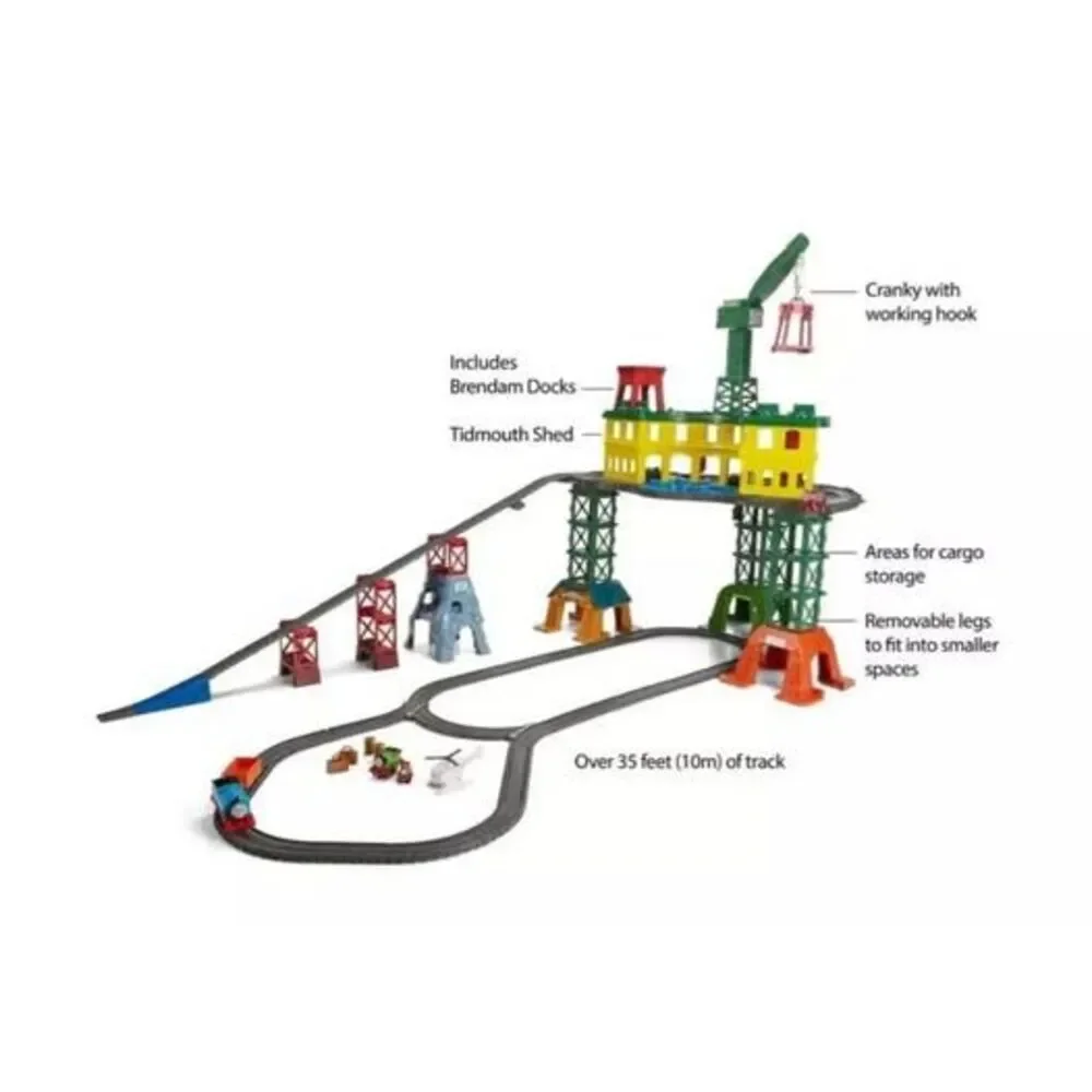Fisher-Price Thomas & Friends Super Station Train Vehicle Playset NEW IN BOX!